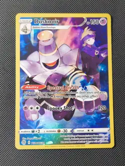 Pokemon Cards Dusknoir TG06/TG30 Brilliant Stars Trainer Gallery Holo NM - Image 1
