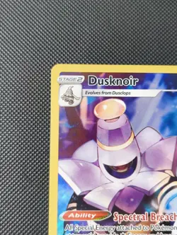 Pokemon Cards Dusknoir TG06/TG30 Brilliant Stars Trainer Gallery Holo NM - Image 2