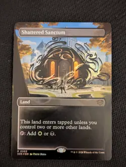 MTG - Shattered Sanctum Borderless - Secrets of Strixhaven - Free Postage - Image 1