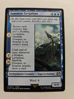 Summon: Leviathan 0077 (R) MTG Final Fantasy (FIN) (EN) - Image 1