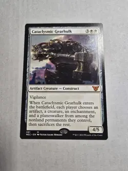 Cataclysmic Gearhulk Commander: Kamigawa: Neon Dynasty Regular - Image 1