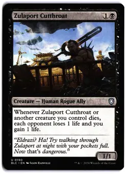 Zulaport Cutthroat NM BLC Commander: Bloomburrow MTG - Image 1