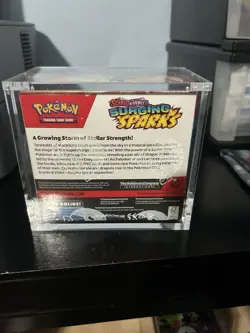 Pokemon TCG Surging Sparks Booster Box Sealed, with Acrylic Case - Image 2