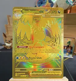 Pokemon Mega Dragonite EX ASC 295/217 370 HP Full Art Holo English Card - Image 1