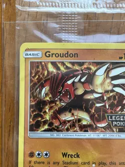 Groudon 81/168 Sealed Legendary Pokemon Sealed PROMO POKEMON - Image 2