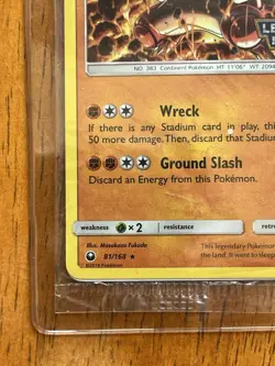 Groudon 81/168 Sealed Legendary Pokemon Sealed PROMO POKEMON - Image 4