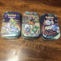 Pokemon TCG Celebrations Mini Tin 3x Set - Image 1