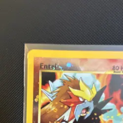 Entei Holo Black Star Promo 34 Wizards Black Star Promos 80HP Pokemon TCG - Image 2