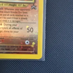 Entei Holo Black Star Promo 34 Wizards Black Star Promos 80HP Pokemon TCG - Image 4