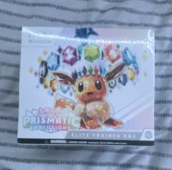 Pokemon TCG Scarlet & Violet Prismatic Evolutions Elite Trainer Box Eevee - Image 1