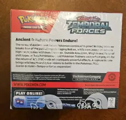 Temporal Forces Pokemon SV05 New Sealed Booster Box - Image 3
