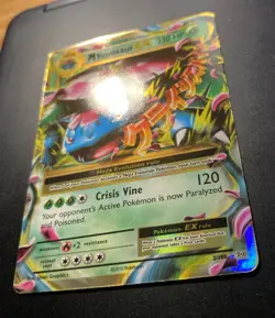 2016 Pokemon XY Evolutions - M Venusaur EX Holo Rare 2/108 - NM - Image 2