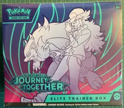 Pokemon TCG Scarlet & Violet Journey Together ETB Elite Trainer Box Sealed - Image 1