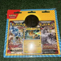 Brand New Sealed Pokemon - 2 Pack Blister Paldea Evolved + Sv1 Set Pawmot - Image 2