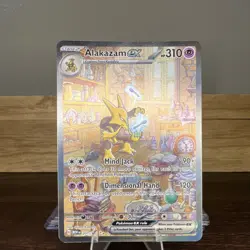 The Pokemon Company Alakazam ex 201/165 Sv: Scarlet & Violet 151 Special Illust… - Image 1