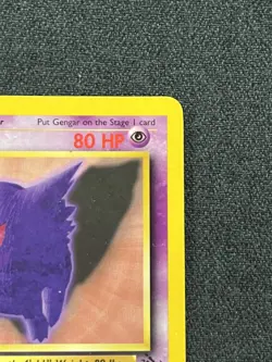 Pokemon TCG Gengar 20/62 Fossil Regular Lightly Played - Image 4