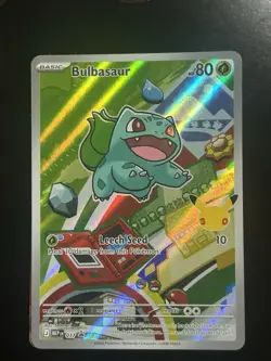 Pokemon TCG Bulbasaur 037 MEP Black Star Promo Holo 30th Anniversary NM Raw - Image 1
