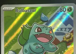 Pokemon TCG Bulbasaur 037 MEP Black Star Promo Holo 30th Anniversary NM Raw - Image 3