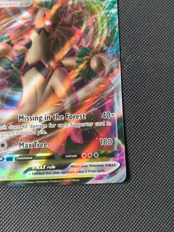 Pokemon TCG Trevenant VMAX Evolving Skies 014/203 Holo Ultra Rare - Image 4