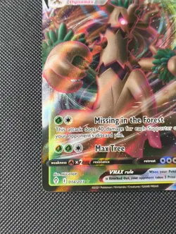 Pokemon TCG Trevenant VMAX Evolving Skies 014/203 Holo Ultra Rare - Image 5