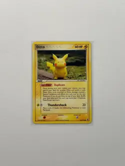 Pokemon TCG 2005 Ditto (Pikachu) EX Delta Species #63 | Near Mint Condition - Image 1