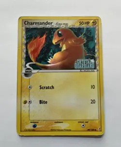 Pokemon Charmander Delta Species Crystal Guardians 49/100 Reverse Holo 2006 - Image 1