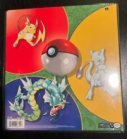 1999 VINTAGE 3 RING POKEMON ULTRA PRO HARDCOVER BINDER + 65 NINE POCKET PAGES - Image 2