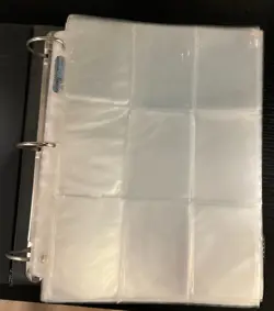 1999 VINTAGE 3 RING POKEMON ULTRA PRO HARDCOVER BINDER + 65 NINE POCKET PAGES - Image 5