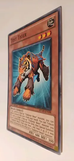 Test Tiger RYMP-EN098 1st Edition YuGiOh TCG Card LP - Image 3