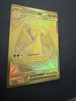 Mega Charizard Y EX 294/217 Pokemon TCG Ascended Heroes Gold Hyper Rare - Image 2