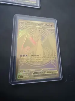 Mega Charizard Y EX 294/217 Pokemon TCG Ascended Heroes Gold Hyper Rare - Image 4