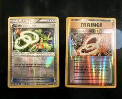 Charizard & Sceptile Spirit Link Reverse Holo 75/108 XY Evolutions MP - Image 1