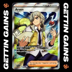 Arven - 235/198 - Ultra Rare - Scarlet & Violet Base - Pokemon Card - NM/M - Image 1