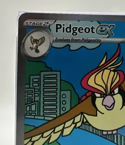 Pidgeot ex 225/197 Obsidian Flames SIR Special Illustration Rare Pokemon TCG NM - Image 2