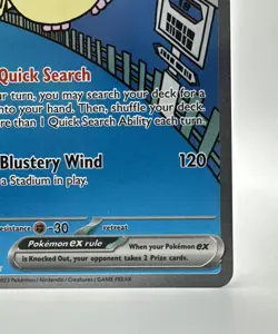 Pidgeot ex 225/197 Obsidian Flames SIR Special Illustration Rare Pokemon TCG NM - Image 4