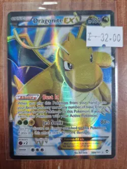 Dragonite EX - 108/111 Pokemon Furious Fists XY Full Art Ultra Rare Card - Image 1