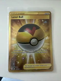 Pokemon Card TCG Level Ball 181/163 Battle Styles Gold Secret Rare - Image 1