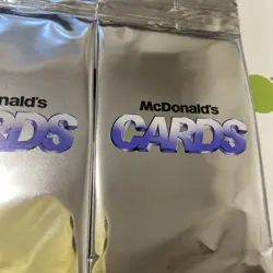 McDonald’s Limited Trading Cards X 6 Unopened Series 1 packs New sealed - Image 2