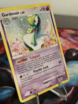 Gardevoir 7/132 Holo BLEED Error Rare Secret Wonders Pokemon Card - Image 2