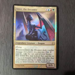 Intet, the Dreamer Oversized Foil Card MP Commander 2011 CMD MTG - Image 1