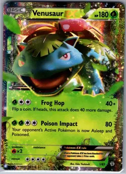 Venusaur EX 1/83 Generations - Pokemon Card - NM - Image 1
