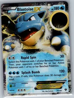 Blastoise EX 29/146 XY Base Set - Pokemon Card - NM - Image 1