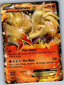 Ninetales EX 13/83 Generations - Pokemon Card - NM - Image 1