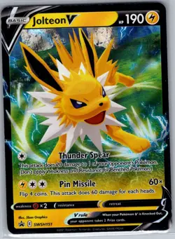 Jolteon V - SWSH151 SWSH: Sword & Shield Promo Cards - Pokemon Card - NM - Image 1