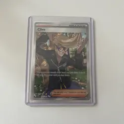 Pokemon TCG Clive Scarlet & Violet Paldean Fates Holo Ultra Rare Card 227/091 - Image 1
