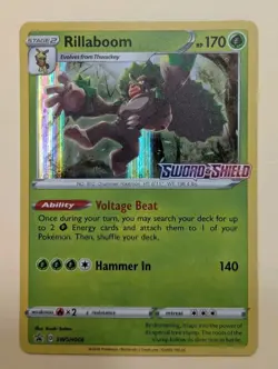 Rillaboom - (Prerelease) SWSH006 SWSH: Sword & Shield Promo Cards Holo Pokemon - Image 1