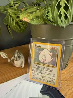 Pokemon TCG Chansey Base Set Holo Rare Card 3/102 NM/LP Condition ✨ - Image 1