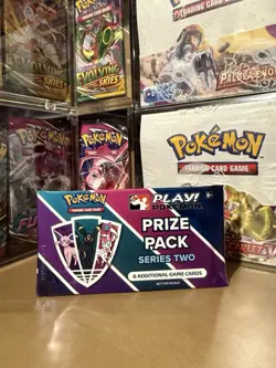Play ! Pokemon Prize Pack Series 2 Sealed New TCG Booster Card Pack - Image 1