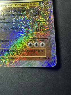 Machoke 51/110 Legendary Collection Reverse Holo LP Pokemon Card - Image 4
