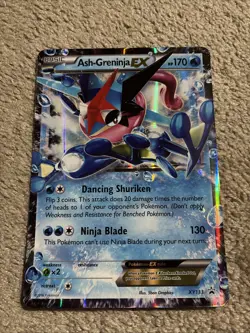 Ash-Greninja EX - (XY Black Star Promos) XY133 Jumbo Cards Holo - Image 1